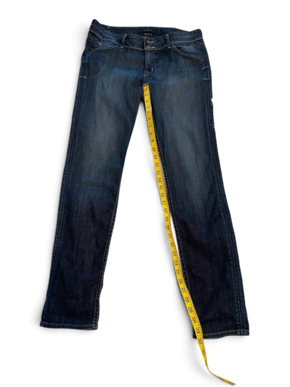 Women's Hudson Straight Leg Jeans Blue Size 30 x32
